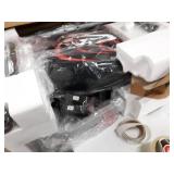 pooboo recumbent Exercise seat cushion (BLACK)