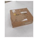 rustic burnt wood chalk board keepsake box