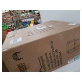 SEEKELEGANT Modern Black End Table, Glass Side Table with Metal Frame, Rectangular Bedside Table, Small Coffee Accent Table for Living Room, 22" x 12.4" x 24"