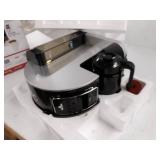 Touch Plus Single Serve Coffee Brewer w/ Jumbo Cup & Carafe - Black / Silver Coffee Maker with Full K-Cup Pod Compatibility & Rapid Brew Technology - T526S