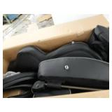 RESPAWN RSP-110 Racing Style Gaming, Reclining Ergonomic Chair with Footrest, Gray