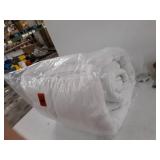 CHOPINMOON Extra Thick King Mattress Topper for Back Pain, Cooling Mattress Pad Cover, Plush Quilted Pillow Top with Overfilled 4D Spiral Fiber,White