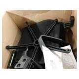 VECELO Premium Mesh Chair With 3D Surround Padded Seat Cushion For Task/Desk/Home Office Work, Black