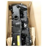 cover with gasket and bolts