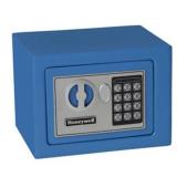 Honeywell - 5005B Steel Security Safe with Digital Lock, 0.17-Cubic Feet, Blue