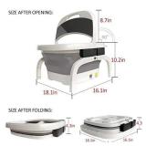 Foot Spa, LCRUNONE Foot Bath Massager, Collapsible Foot Soak Tub with Shiatsu Massage, Heated Foot Tub for Tired Feet Stress Relief Home Use (No Remote Version)