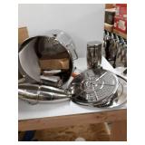 VEVOR 50L 13.2Gal Water Alcohol Distiller 304 Stainless Steel Moonshine Wine Making Boiler Home Kit with Thermometer for Whiskey Brandy Essential Oils, Sliver