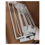 Regalo Easy Step 38.5-Inch Extra Wide Walk Thru Baby Gate, Includes 6-Inch Extension Kit, 4 Pack Pressure Mount Kit, 4 Pack Wall Cups and Mounting Kit