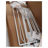 Regalo Easy Step 38.5-Inch Extra Wide Walk Thru Baby Gate, Includes 6-Inch Extension Kit, 4 Pack Pressure Mount Kit, 4 Pack Wall Cups and Mounting Kit
