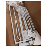 Regalo Easy Step 38.5-Inch Extra Wide Walk Thru Baby Gate, Includes 6-Inch Extension Kit, 4 Pack Pressure Mount Kit, 4 Pack Wall Cups and Mounting Kit