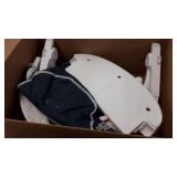 Fisher-Price Sit-Me-Up Floor Seat with Tray - Navy Garden, Infant Chair