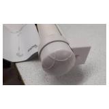 YOOFOR Retractable Baby Gate, Extra Wide Safety Kids or Pets Gate, 33â Tall, Extends to 55â Wide, Mesh Safety Dog Gate for Stairs, Indoor, Outdoor, Doorways, Hallways (White, 33"x55")