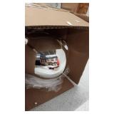 Pearhead Ceramic Piggy Bank, Gender-Neutral Nursery DÃ©cor, Savings Toy Bank for Kids, Money Bank Keepsake, Silver