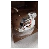 Pearhead Ceramic Piggy Bank, Gender-Neutral Nursery DÃ©cor, Savings Toy Bank for Kids, Money Bank Keepsake, Silver