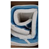 ViscoSoft 3 Inch Memory Foam Mattress Topper Twin XL | High Density Gel Ventilated Pad | Removable Bamboo-Rayon Cover