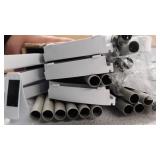 Whitmor Non Slip Door Shoe Rack-36 Fold Up, Nonslip Bars, 36-PAIR, White