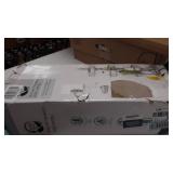 Zenna Home, Satin Nickel Shower Tension Pole Caddy, 4 Baskets