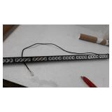 LE-JX Traffic Advisor Light Bar 35.5 Inch 13 Flash Patterns 32 Led Warning Emergency Strobe Light Bar Directional Flashing Led Safety Lights with Cigar Lighter (35.5 Inch, Yellow/White)