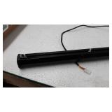 LE-JX Traffic Advisor Light Bar 35.5 Inch 13 Flash Patterns 32 Led Warning Emergency Strobe Light Bar Directional Flashing Led Safety Lights with Cigar Lighter (35.5 Inch, Yellow/White)