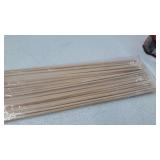 50 Pcs | Bamboo Marshmallow Roasting Sticks | 36" Long 5"mm Thick Extra Long