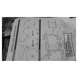 CRDOKA Snack Side Table, Rustic C Shaped End Table with Metal Frame, Sturdy Couch Table for Laptop Sofa Living Room Bedroomï¼Dark Walnutï¼