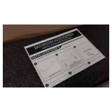 4 piece Bathroom hardware set brushed