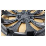 Pilot Automotive WH553-16S-BS Black/Silver 16 Inch 16" Spyder Performance Wheel Cover | Pack of 4 | Fits Toyota Volkswagen VW Chevy Chevrolet Honda Mazda Dodge Ford and Others