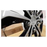 Pilot Automotive WH553-16S-BS Black/Silver 16 Inch 16" Spyder Performance Wheel Cover | Pack of 4 | Fits Toyota Volkswagen VW Chevy Chevrolet Honda Mazda Dodge Ford and Others