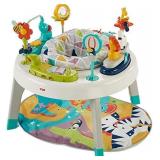 Fisher-Price Sit-to-Stand, 3-in-1 Entertainer Converts From Newborn Mat and Infant Activity Center to Toddler Play Table, Multi