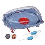 BEYBLADE Burst Surge Speedstorm Motor Strike Battle Set -- Battle Game playset with Motorized Stadium, 2 Battling Top Toys and 2 Launchers