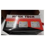 VEVOR 150DB Train Horns kit 4 Trumpet Super Loud with 120 PSI 12V Air Compressor Air Horn Compressor Tank For Any Vehicle Trucks Car Jeep Or SUV (Black)