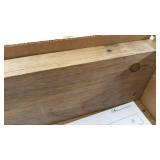 Floating Shelves Rustic Wood Wall Shelf USA Handmade | Set of 2 (Light Walnut, 24" x 5.5")
