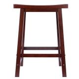 Winsome 94084 Satori Stool, 24", Walnut