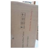 glass coffee Table 1pc