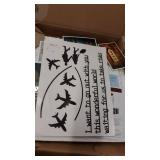 Meshin World Map Wall Clock Nordic Modern Minimalist Decoration Acrylic Hanging Clock Modern Wall Art Decoration for Home Bedroom Office Creative (15.75X30.50 Inch)