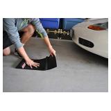 Maxsa 37358 Park Right 21" x 11" x 2" Parking Mat, Black