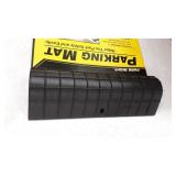 Maxsa 37358 Park Right 21" x 11" x 2" Parking Mat, Black