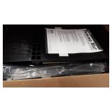 Maxsa 37358 Park Right 21" x 11" x 2" Parking Mat, Black