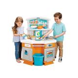 Little Tikes Home Grown Kitchen - Role Play Realistic Kitchen Real Cooking & Water Boiling Sounds Kitchen Accessories Set for Girls Boys - Multicolor