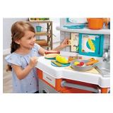Little Tikes Home Grown Kitchen - Role Play Realistic Kitchen Real Cooking & Water Boiling Sounds Kitchen Accessories Set for Girls Boys - Multicolor