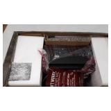 52148 14 in. Sara Umbrella Hole Tabletop Firebowl, Black