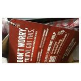 52148 14 in. Sara Umbrella Hole Tabletop Firebowl, Black