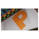 ProSource Kids Puzzle Alphabet, Numbers, 36 Tiles and Edges Play Mat, 12" by 12"