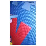 ProSource Kids Puzzle Alphabet, Numbers, 36 Tiles and Edges Play Mat, 12" by 12"