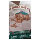Lincoln Logs 100th Anniversary Tin-111 Pieces-Real Wood Logs-Ages 3+ - Best Retro Building Gift Set for Boys/Girls - Creative Construction Engineering Top Blocks Game Kit - Preschool Education Toy, Br
