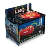 Delta Children Deluxe Toy Box, Disney/Pixar Cars, Character