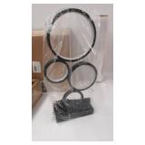 Baloone LED Table Lamp for Living Room. The Table Light with 18W, 3 Color Modes Light Warm White 3000K Bedside Lamps of Stainless Steel for Living Room, Bedroom, Office, Nightstand, Bookshelf