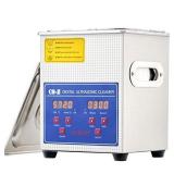 CO-Z 2L Ultrasonic Cleaner with Digital Timer and Heater, Professional 40kHz Retainer Denture and Jewelry Cleaner, Home Ultrasonic Cavitation Machine for Glasses Watches Electronic Dental Tools More