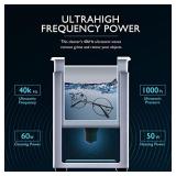 CO-Z 2L Ultrasonic Cleaner with Digital Timer and Heater, Professional 40kHz Retainer Denture and Jewelry Cleaner, Home Ultrasonic Cavitation Machine for Glasses Watches Electronic Dental Tools More