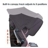 Baby Trend Cover Me 4 in 1 Convertible Car Seat, Quartz Pink